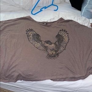 H&M’s oversized flutter top